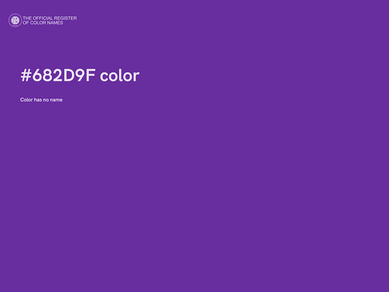 #682D9F color image