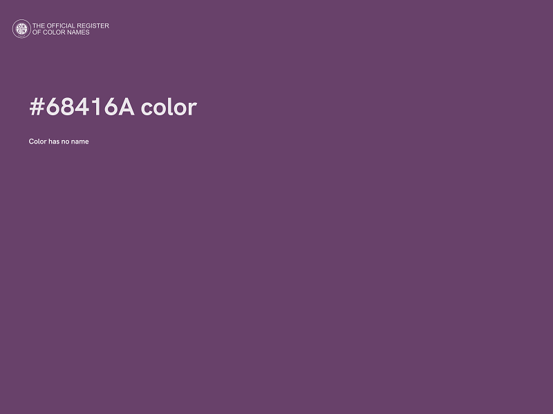 #68416A color image