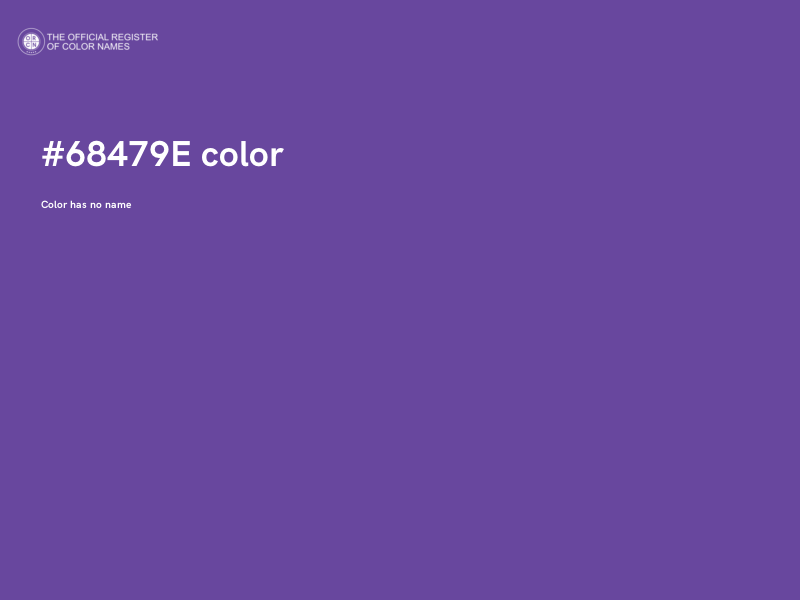 #68479E color image