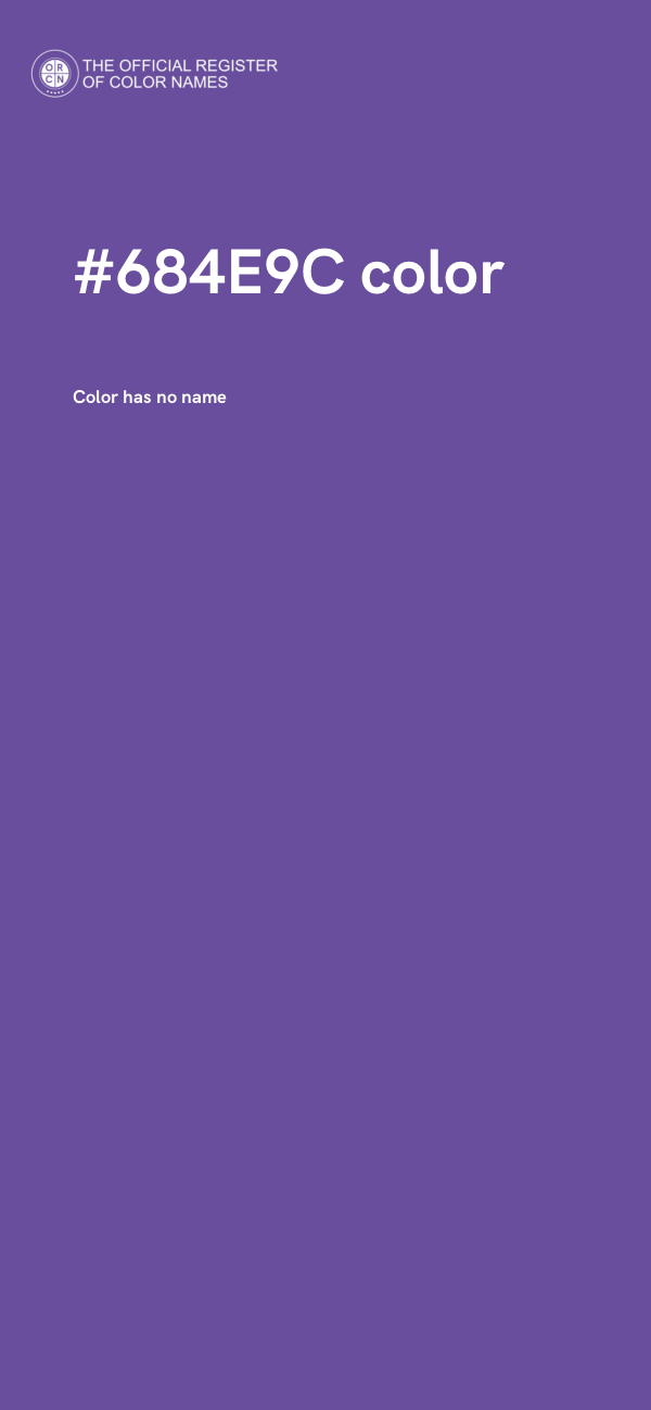#684E9C color image