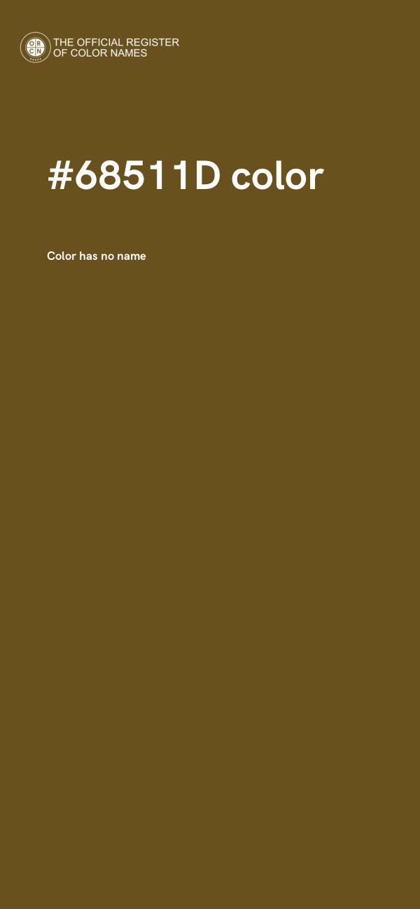 #68511D color image
