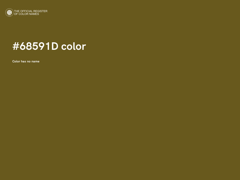 #68591D color image