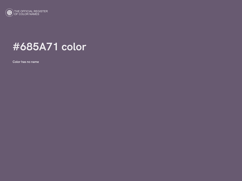 #685A71 color image