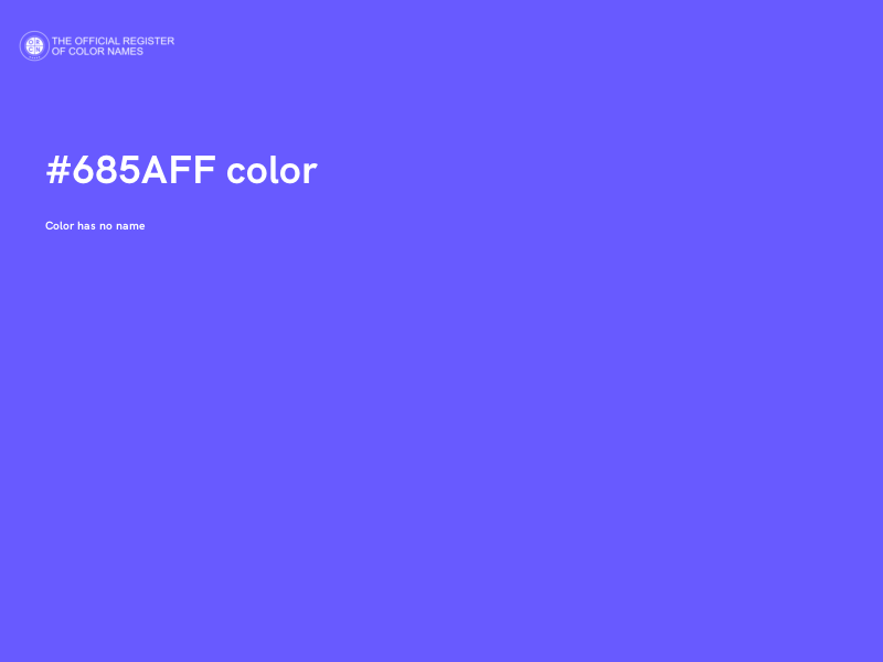 #685AFF color image