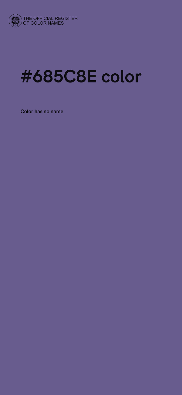 #685C8E color image