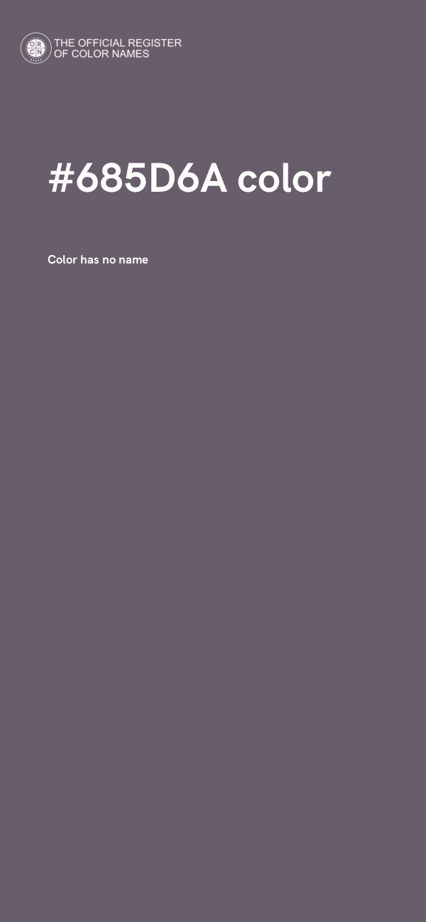 #685D6A color image