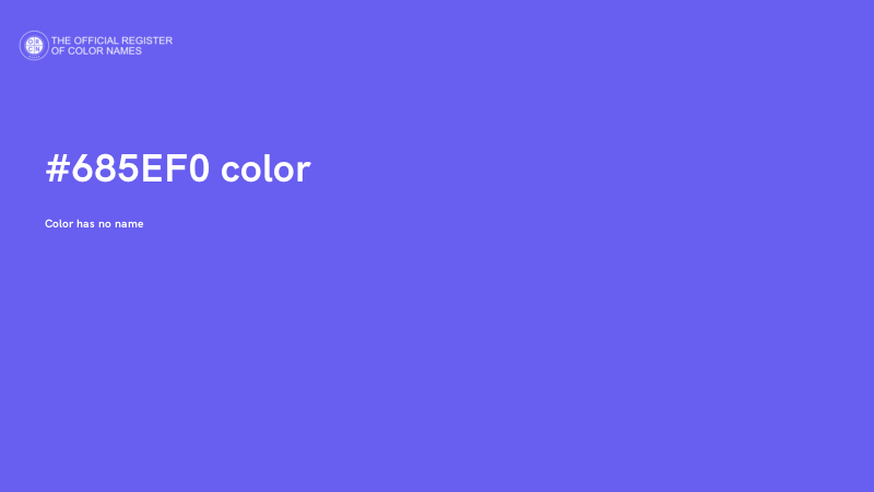 #685EF0 color image