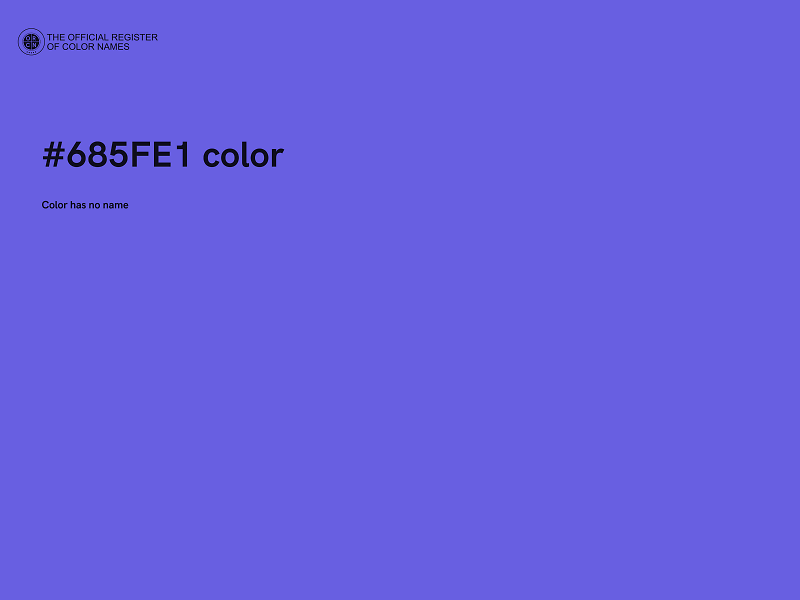 #685FE1 color image