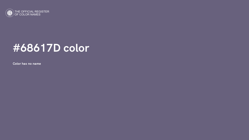 #68617D color image
