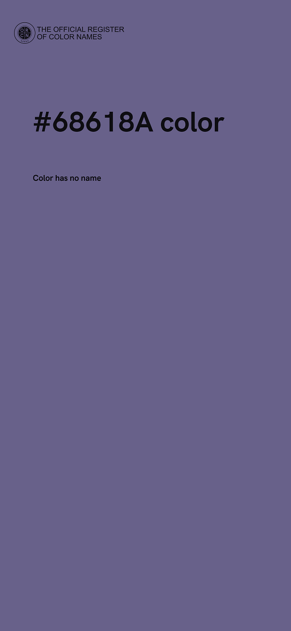 #68618A color image