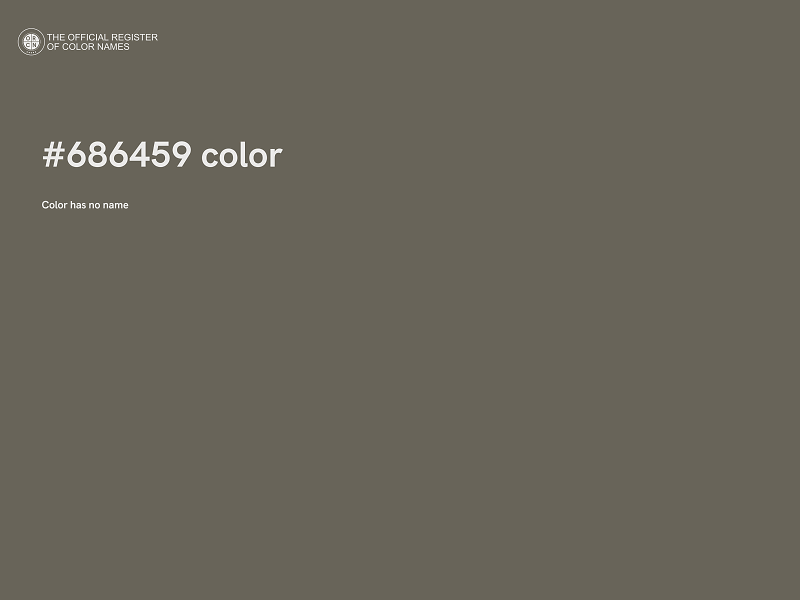 #686459 color image