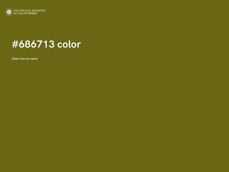 #686713 color image