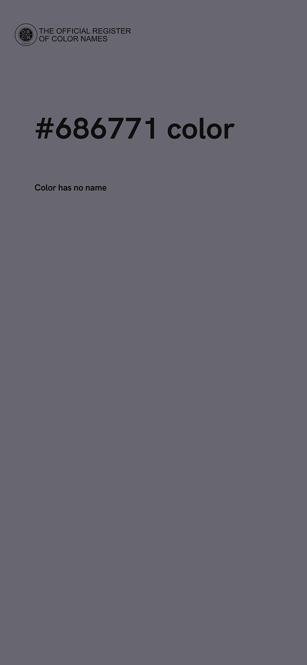 #686771 color image