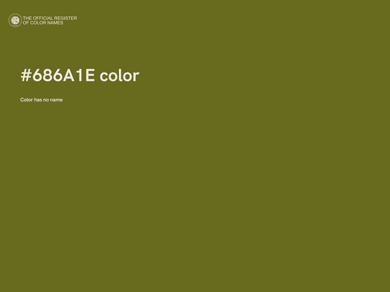 #686A1E color image