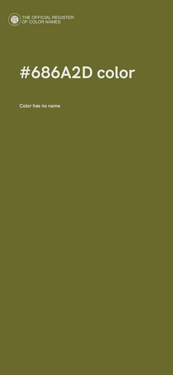 #686A2D color image