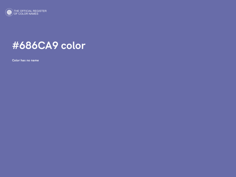 #686CA9 color image