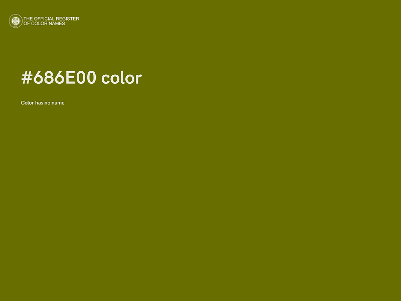 #686E00 color image