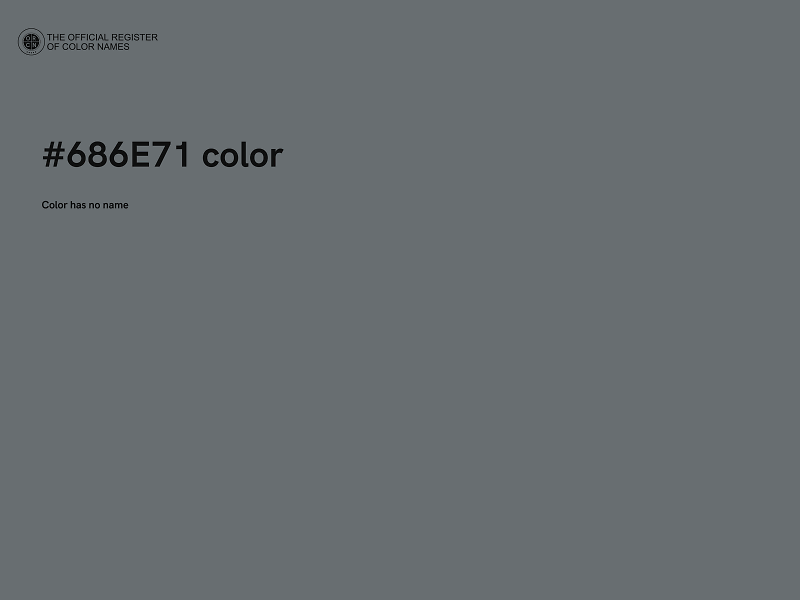 #686E71 color image