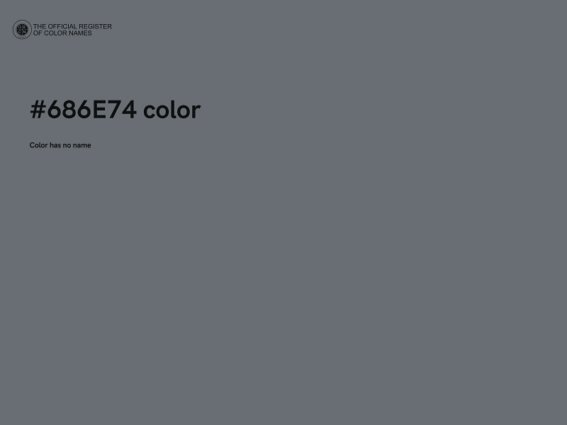 #686E74 color image