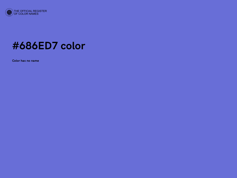 #686ED7 color image
