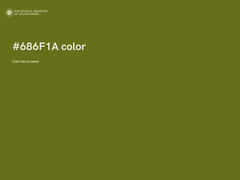 #686F1A color image