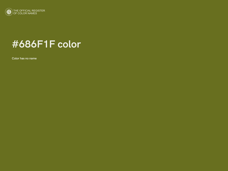 #686F1F color image