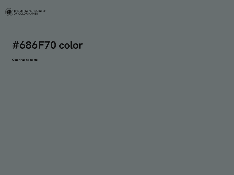 #686F70 color image