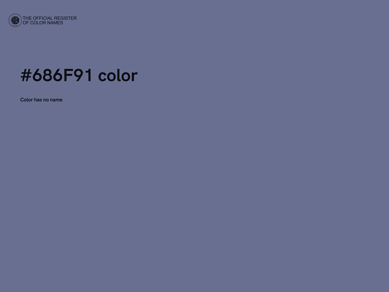 #686F91 color image