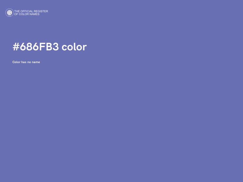 #686FB3 color image