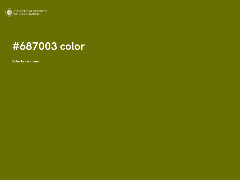 #687003 color image