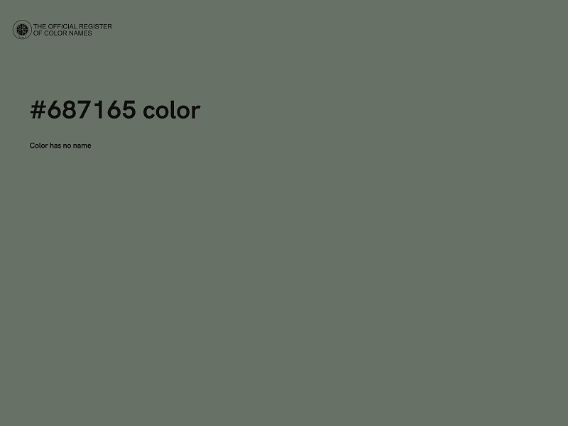 #687165 color image