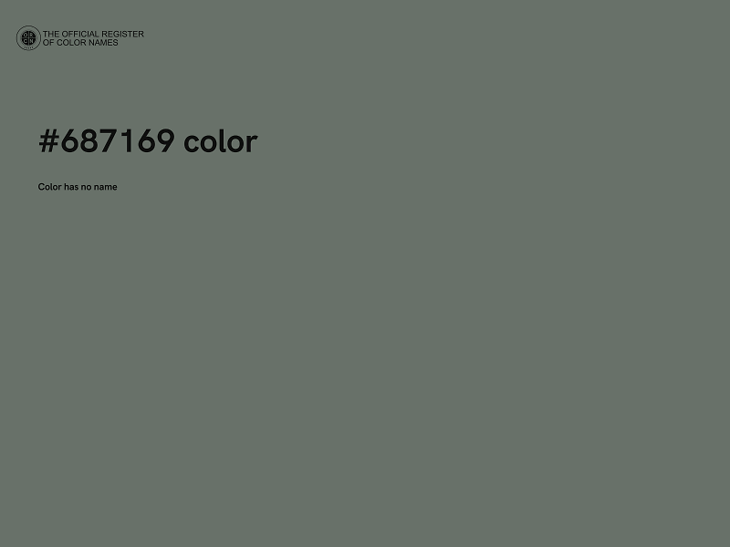 #687169 color image