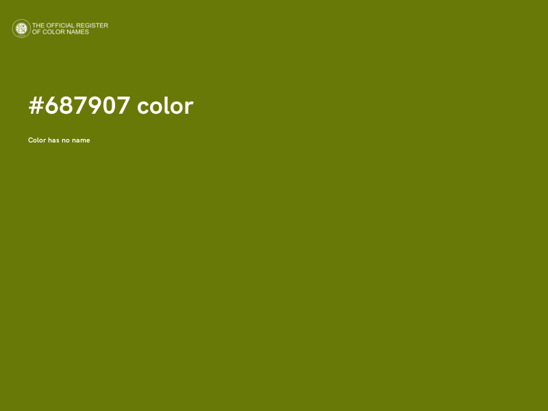 #687907 color image