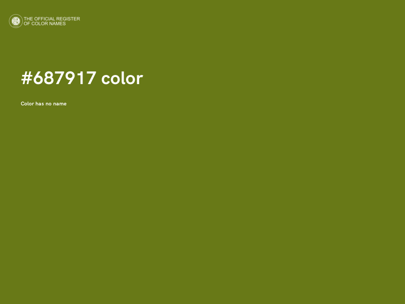 #687917 color image