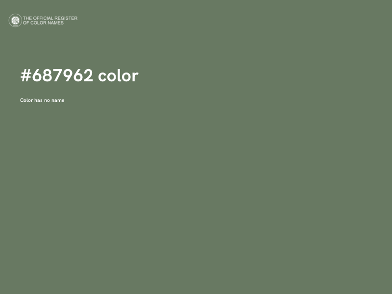 #687962 color image