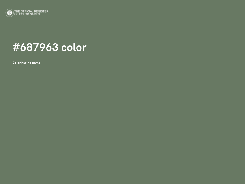 #687963 color image