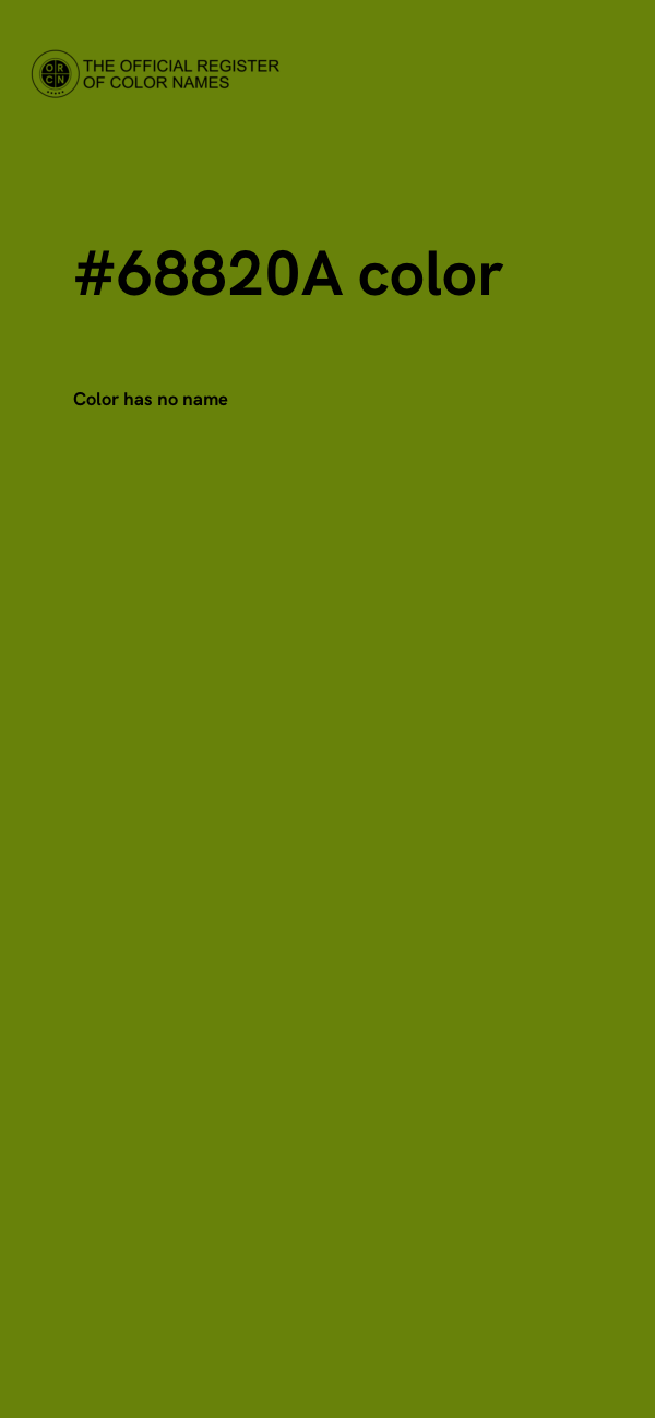 #68820A color image