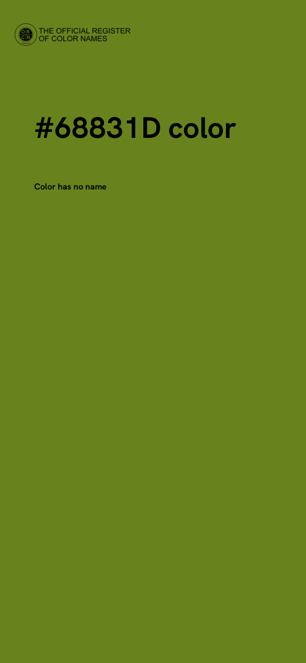 #68831D color image