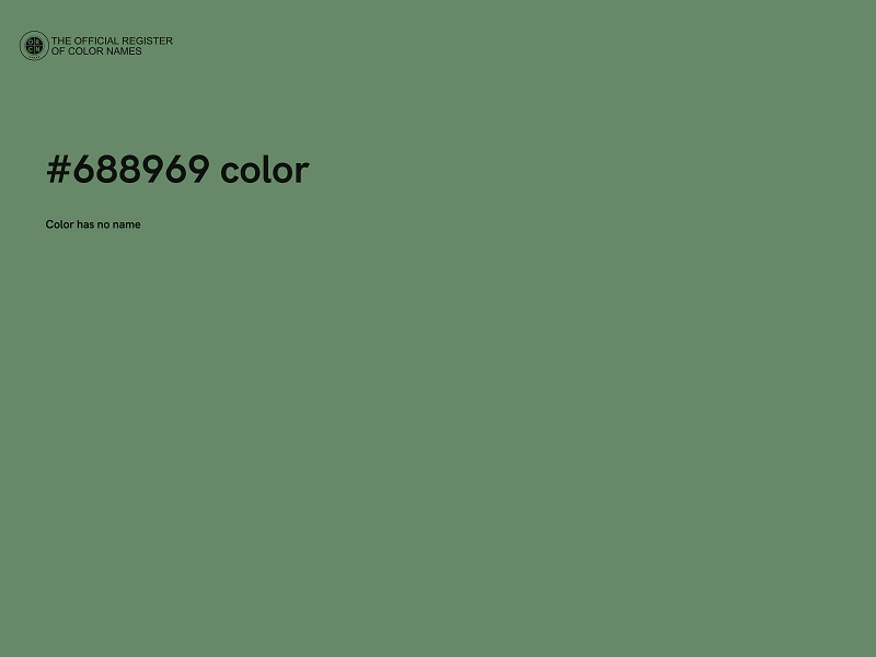 #688969 color image