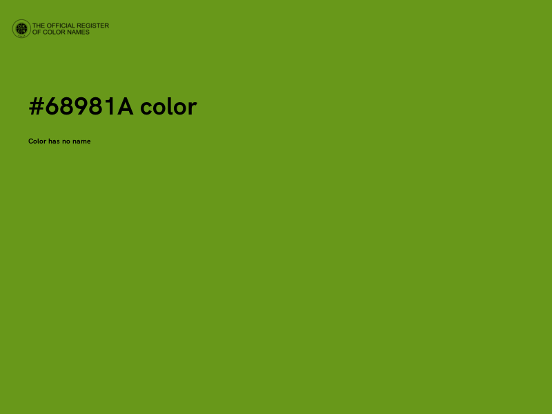 #68981A color image