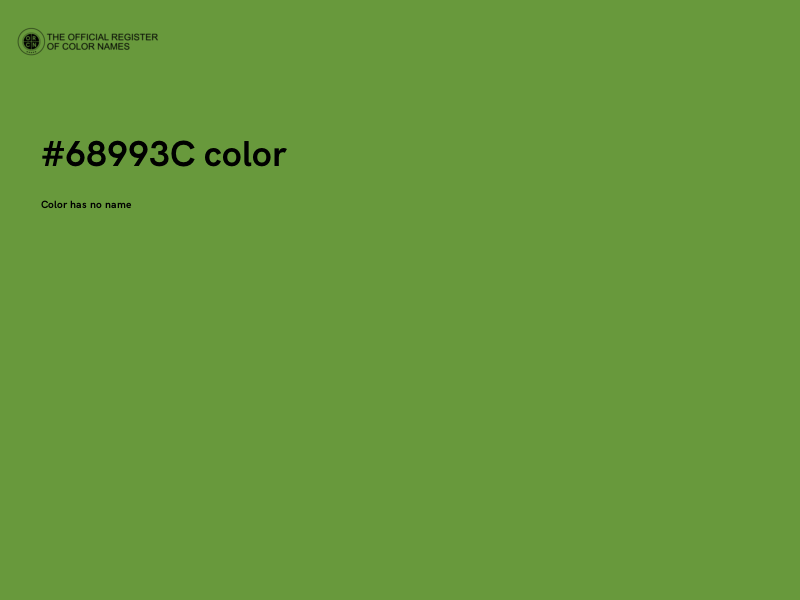 #68993C color image