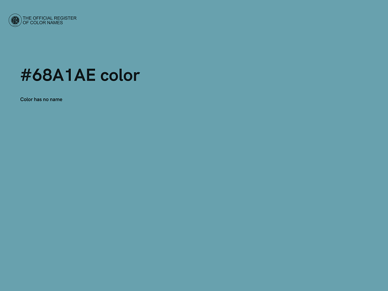 #68A1AE color image