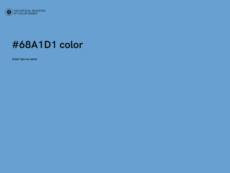 #68A1D1 color image