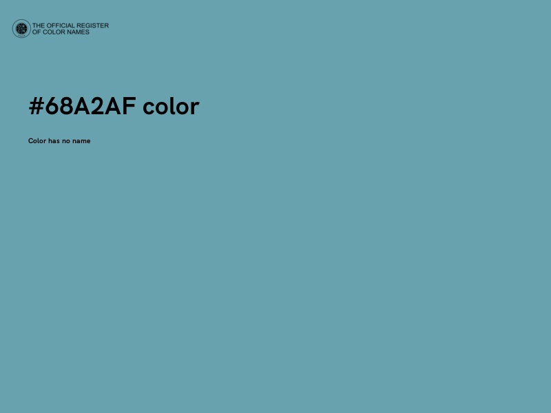 #68A2AF color image