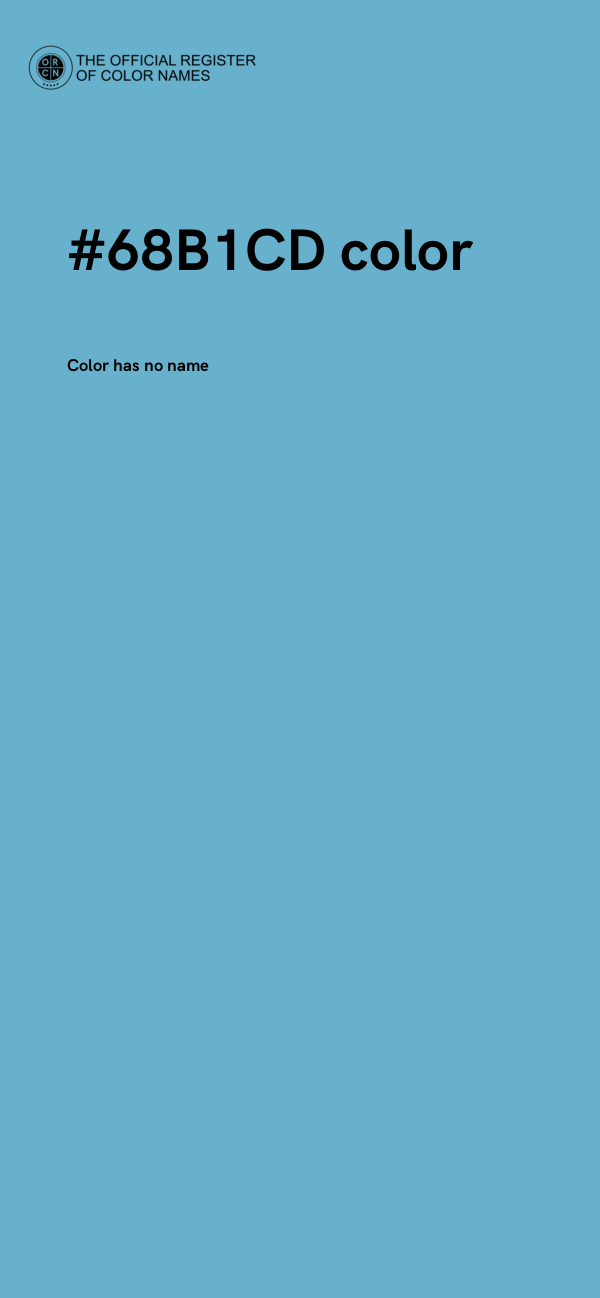 #68B1CD color image