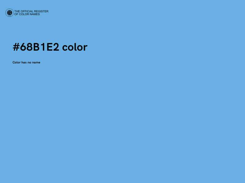 #68B1E2 color image