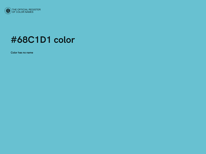 #68C1D1 color image