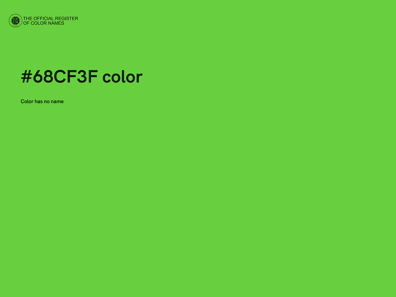 #68CF3F color image