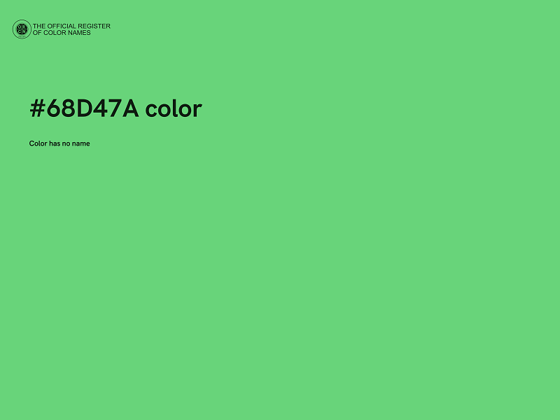 #68D47A color image