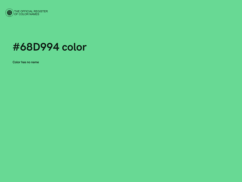 #68D994 color image